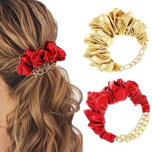 CAKURE Pulsera de ligas para el cabello coleteros de cola de caballo cuerdas elásticas para el cabello cadena de bandas para el cabello accesorios disponible en Yaxa Colombia