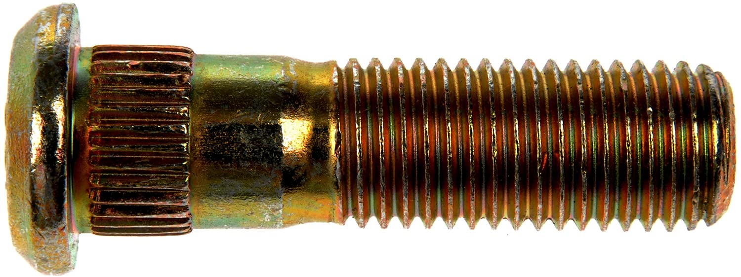 Dorman 610-507.1: M12-1.50 Serrated Wheel Stud - 13.0mm Knurl, 44.8mm Length - Dorman Wheel Stud 610-507.1 - M12-1.50 Serrated Wheel Stud - 13.0mm Knurl, 44.8mm Length - WHEEL STUD - M12-1.50 Serrated Wheel Stud - 13.0mm Knurl, 44.8mm Length - Wheel Bolt - Wheel Stud - These wheel lug studs are made of carbon steel and tested to demanding automotive industry standards to ensure strength, longevity and safety. - Hyundai 2023-04, Kia 2023-11, Kia 2009-05, Mazda 2017-04