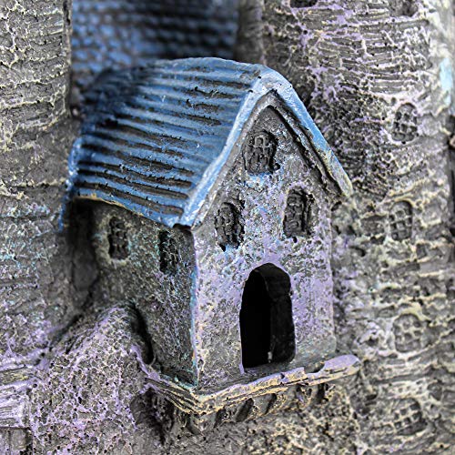 Penn-Plax Age-of-Magic Wizard’s Castle Aquarium Decoration – Safe for Freshwater and Saltwater Fish Tanks – Extra Large – Part B - Image 3