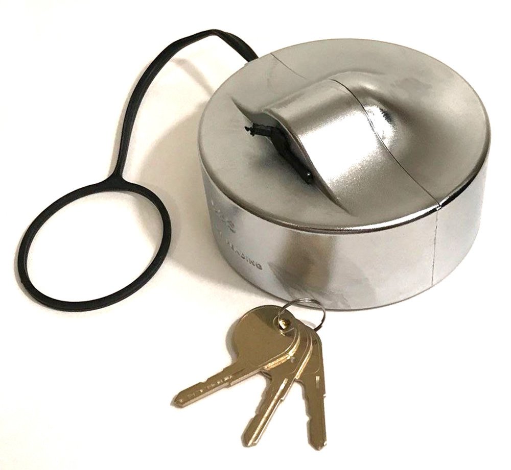 Anti Theft Semi Truck Locking Fuel Cap Cover Class 8 Trucks
