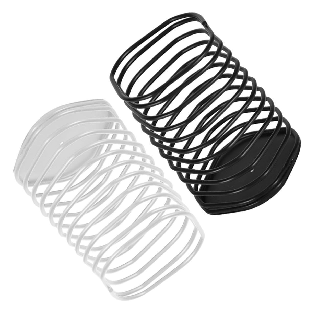 Support ouvert pour stylos pinceaux NUOBESTY pot à crayons métallique noir