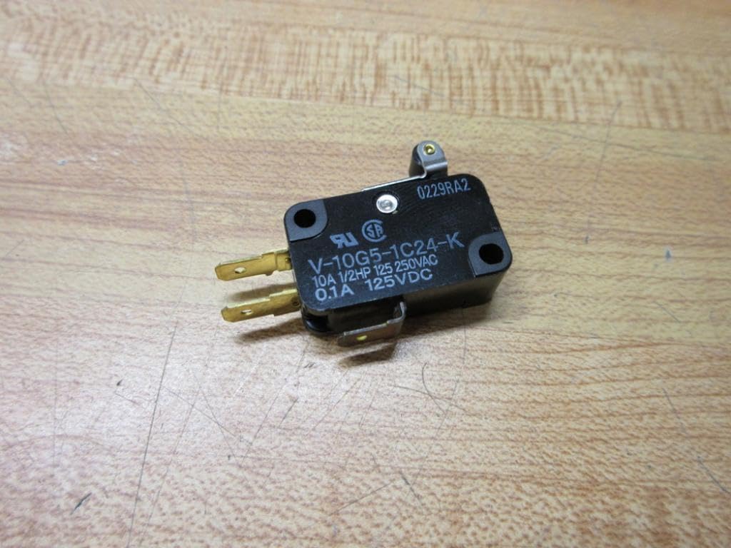 OMRON ELECTRONIC COMPONENTS V-10G5-1C24-K MICRO SWITCH, ROLLER