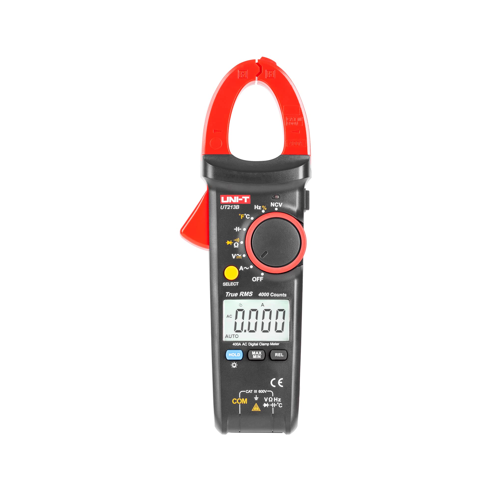 Uni-T Miernik Cęgowy UT213B/MIE0185 True RMS Ekran LCD