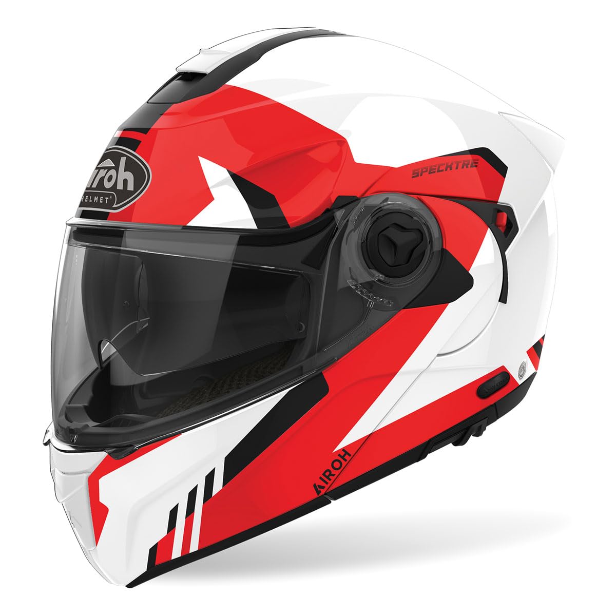 AIROH CASCO MODULARE SPECKTRE CLEVER RED GLOSS S