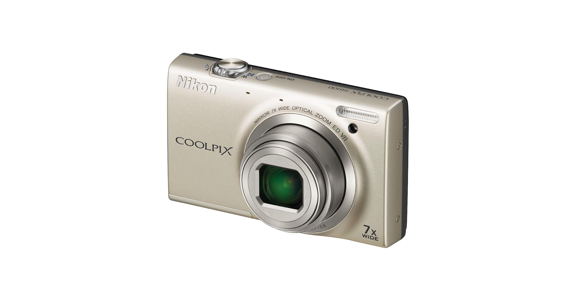 Amazon.com : Nikon COOLPIX S6100 16 MP Digital Camera with