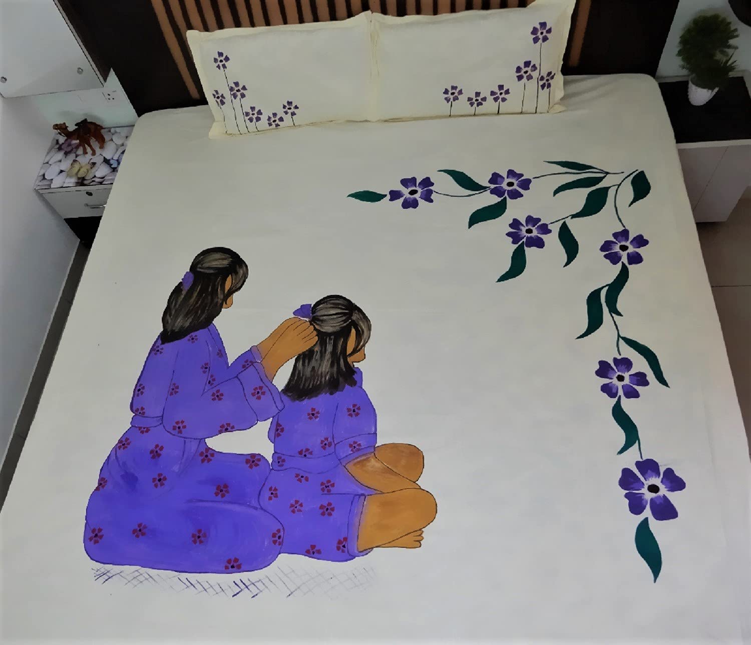 Designs For Fabric Painting On Bedsheet
