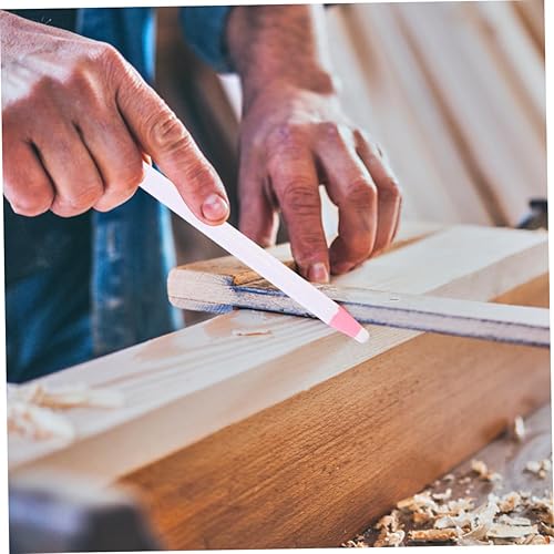 Miniatura 3 de Operitacx Juego de crayones sin afilar Marcador de China Peel-off para Art White Crayon solamente