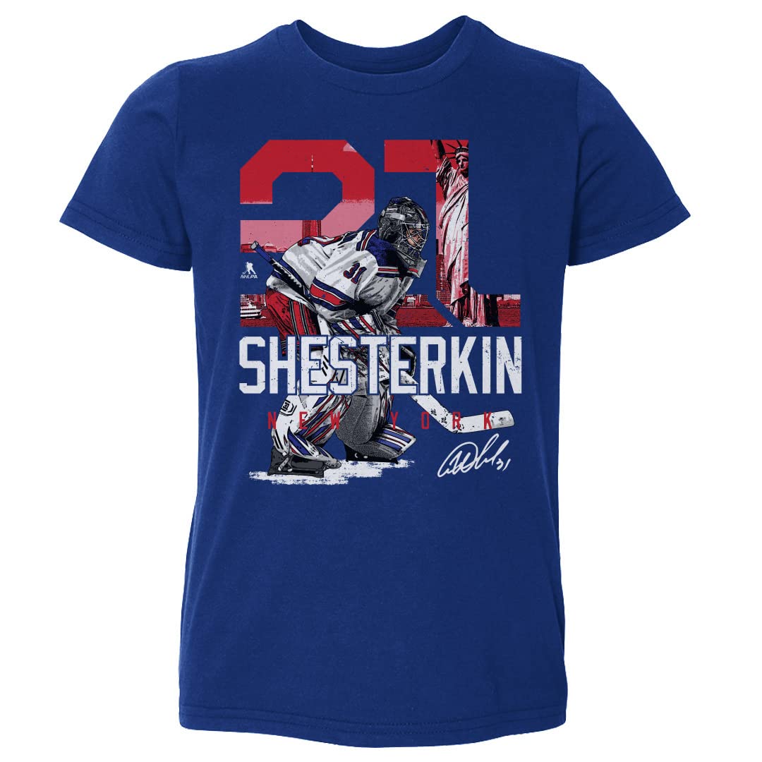 500 LEVELIgor Shesterkin Kids Toddler T-Shirt - Igor Shesterkin New York Landmark