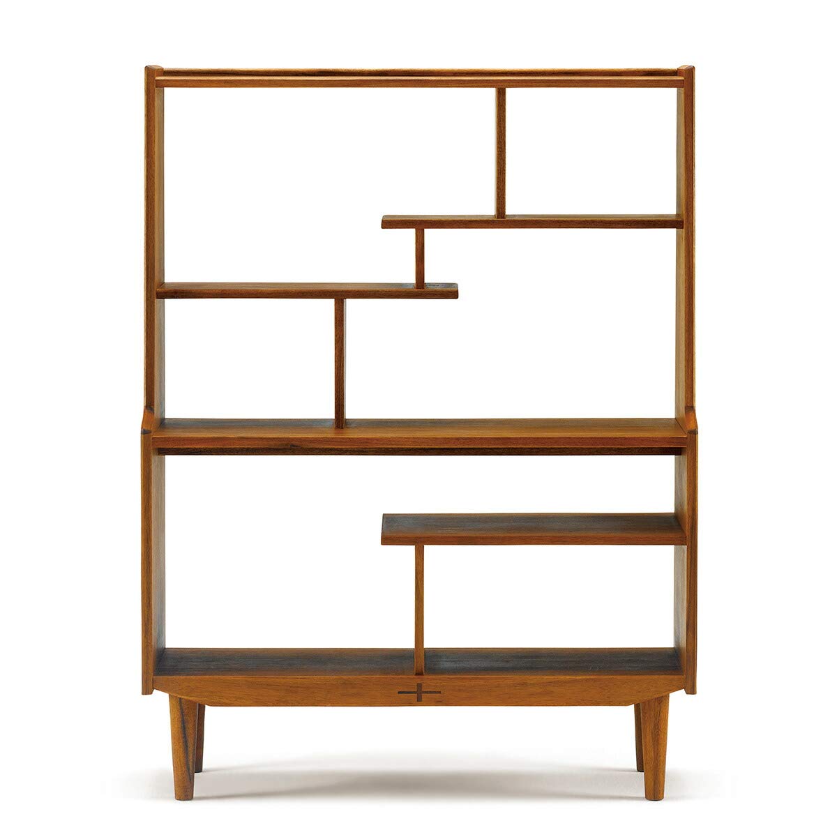 Amazon|EDDA オープンシェルフ 木製 天然木 デザイン 間仕切りラック