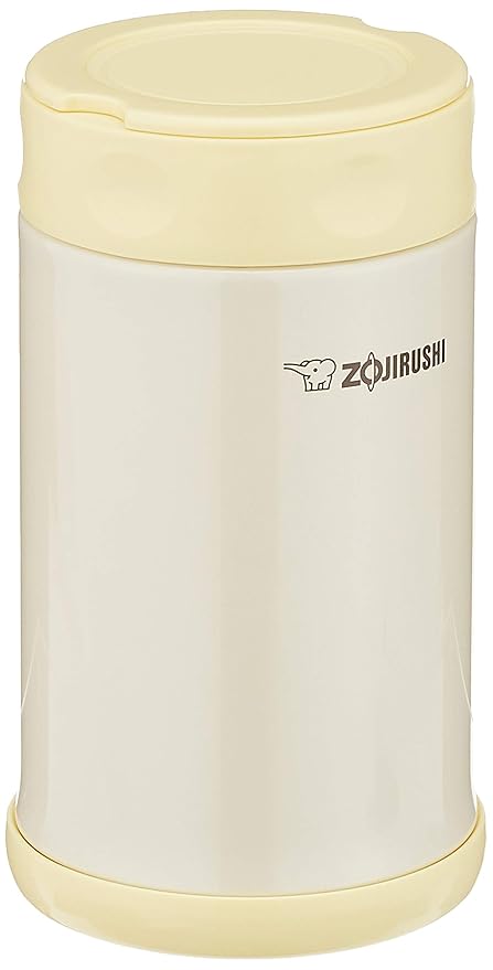 Zojirushi SW-FBE75YP Stainless Steel Lunch Jar, 25-Ounce, Pearl Yellow