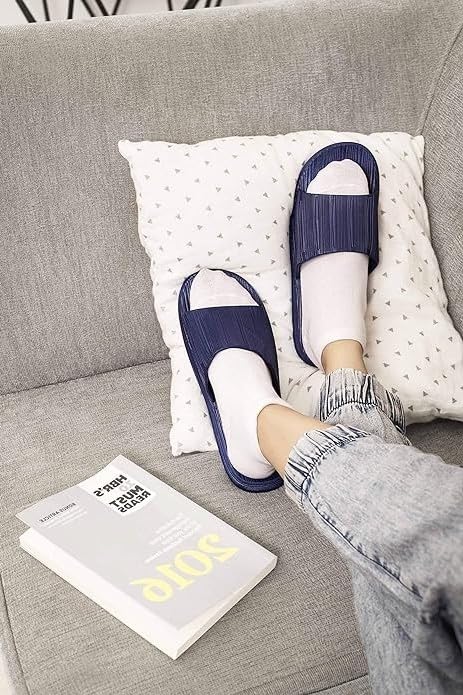 Image of DRUNKEN Slippers For Men Flip Flops Chappals Slides Stylish Sleeper Man Sliders Footwear Bathroom Daily Use Chapal Hawai