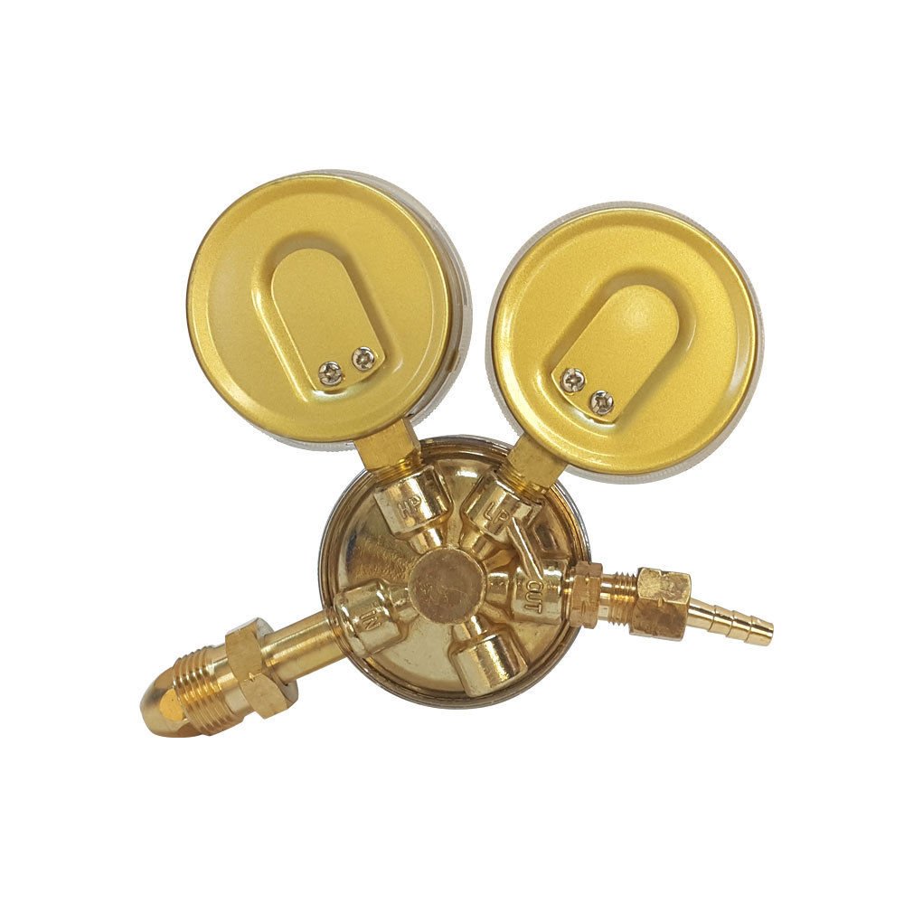 M&H Global Oxygen Acetylene Regulators for Welding Fit Victor Gas Torch Cutting Solid Brass