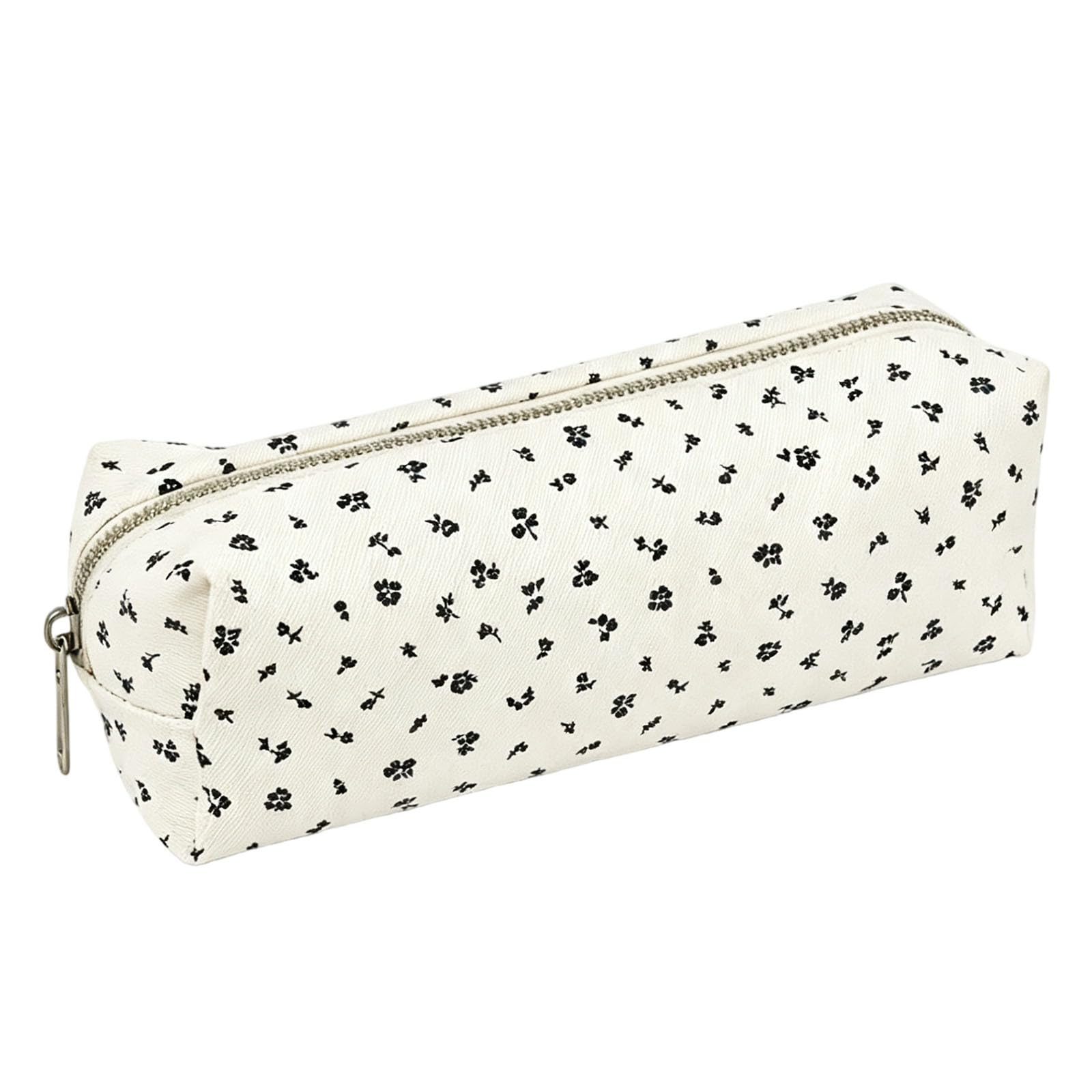 Polka Dot Pencil Case, Cute Pencil Case, Multi Compartment Pencilcases, Large Pencilcase Big Capacity, Canvaswith Soft Zip Pen Case, Suitable for School and Office โ image 1