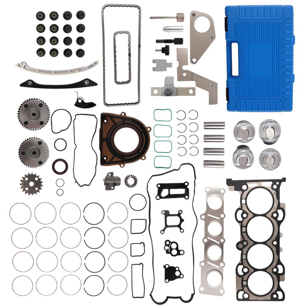 Kit Revisione Completa Motore Con Catena Distribuzione E Ingranaggio VVT Compatibile Con Freelander 2