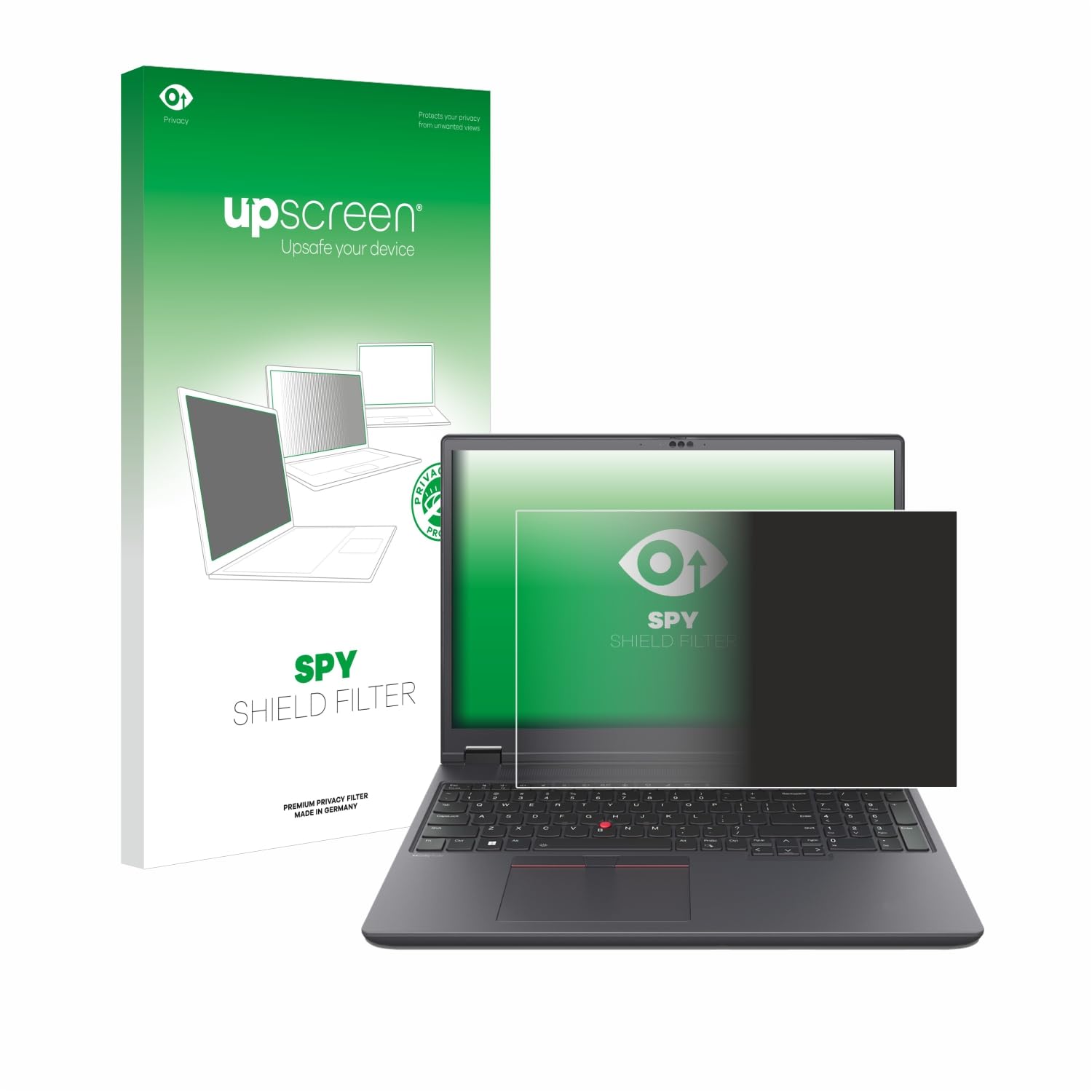 upscreen Anti-Spy Blickschutzfolie für Lenovo ThinkPad X1 Carbon 9. Gen upscreen Anti-Spy Blickschutzfolie für Lenovo ThinkPad X1 Carbon 9. Gen