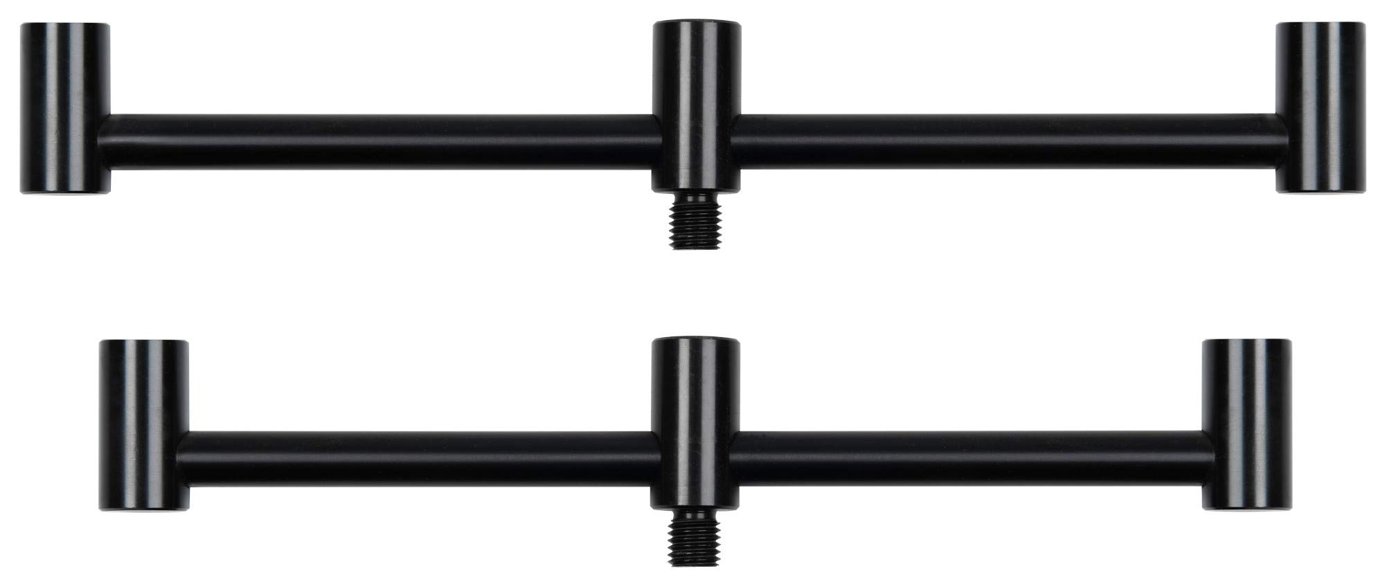 Fox Black Label Carp Fishing Slim Line 3 Rod Buzz Bars Pack of 2 190mm 220mm