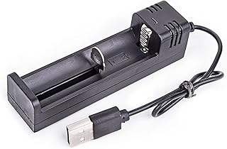 YIFULIN New USB li-ion Battery 3.7V for 1Piece 18650 16340 14500 26650 Rechargeable 500mA