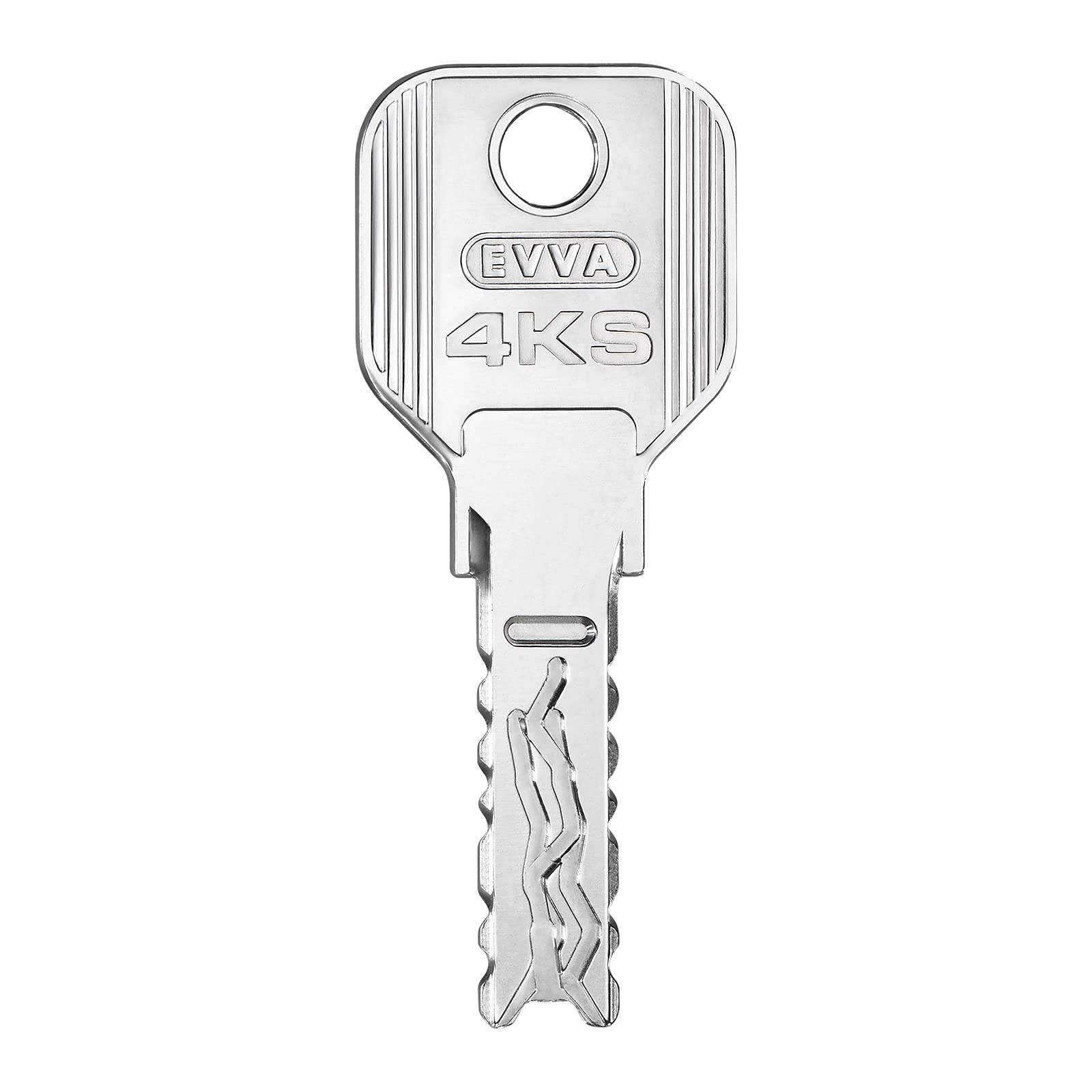 EVVA 4KS Doppelzylinder inkl. 5 Schlüssel und Sicherungskarte - beidseitig schließbar - verschiedene Längen - Nickel (31/36)