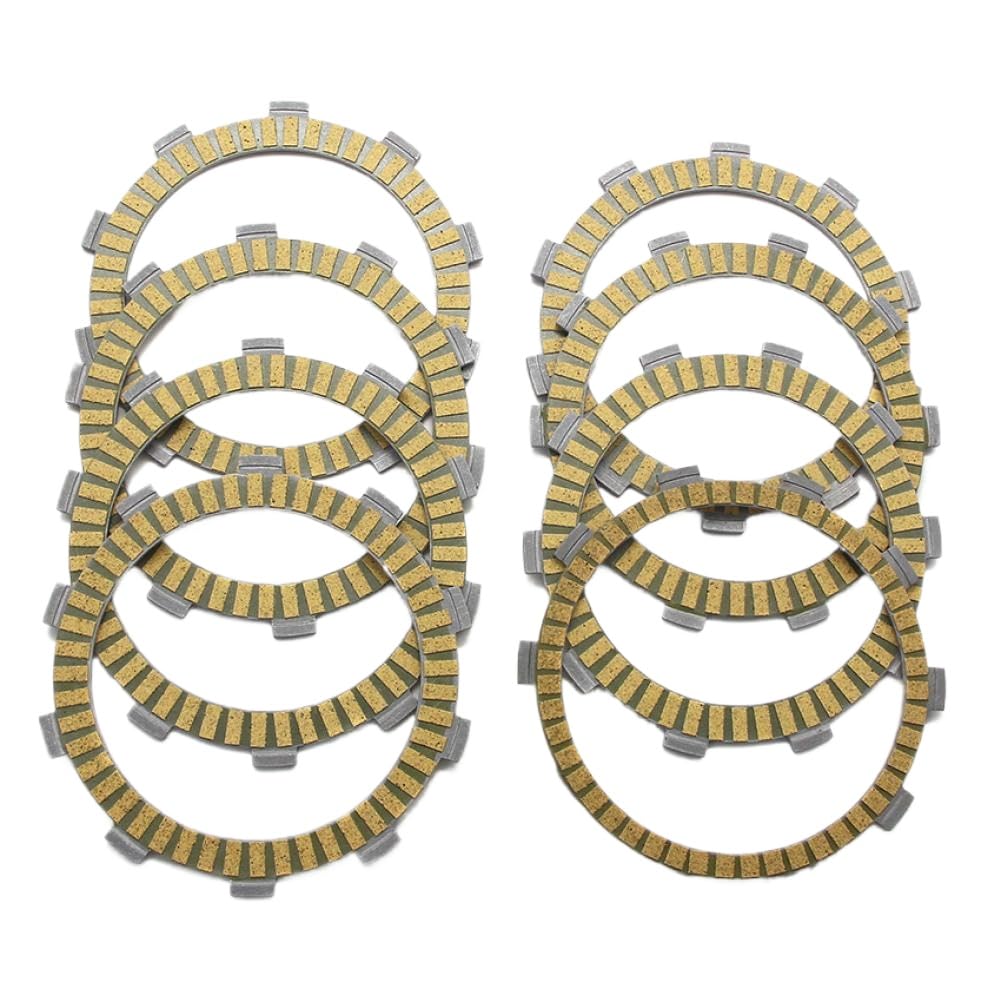 Motorrad-Kupplungs-Reibscheiben-Platten-Set, kompatibel mit CB600F CBF600 NS250 CBR600F4i CBR600 CBR600RR VFR800 CB900F CBR900 VFR800F