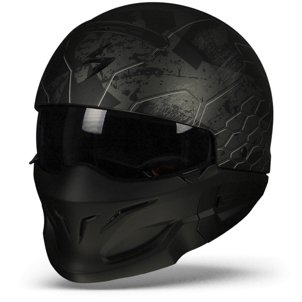 Buy Scorpion Motorcycle helmets Scorpion EXO COMBAT RATNIK Black