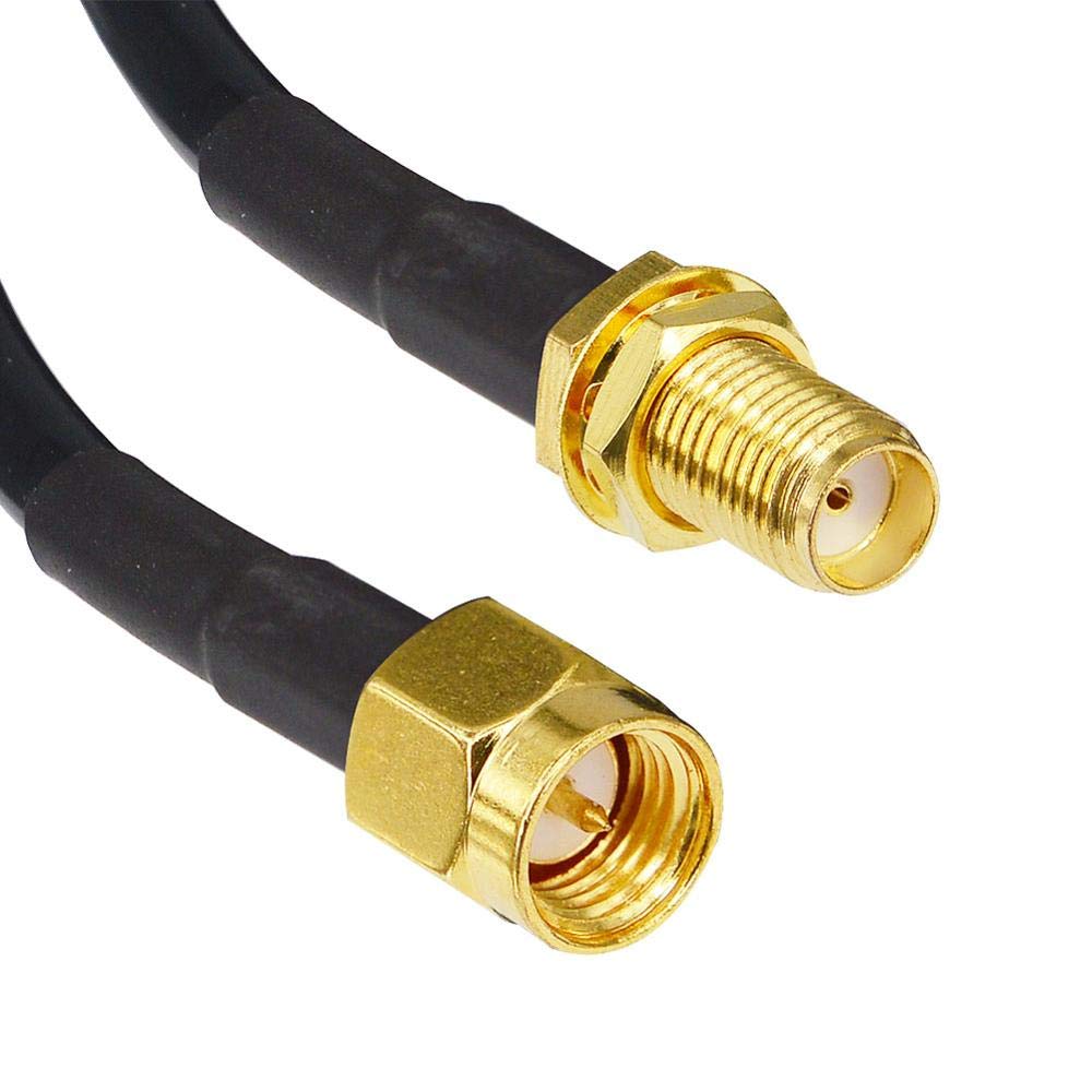 Câble De Câble SMA 10M À SMA Connecteur D'extension D'antenne Femelle RG58