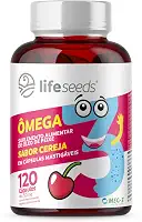 Ômega 3 Mastigável Sabor Cereja Epa Dha - Certificação Internacional MEG-3 – 120 Cápsulas