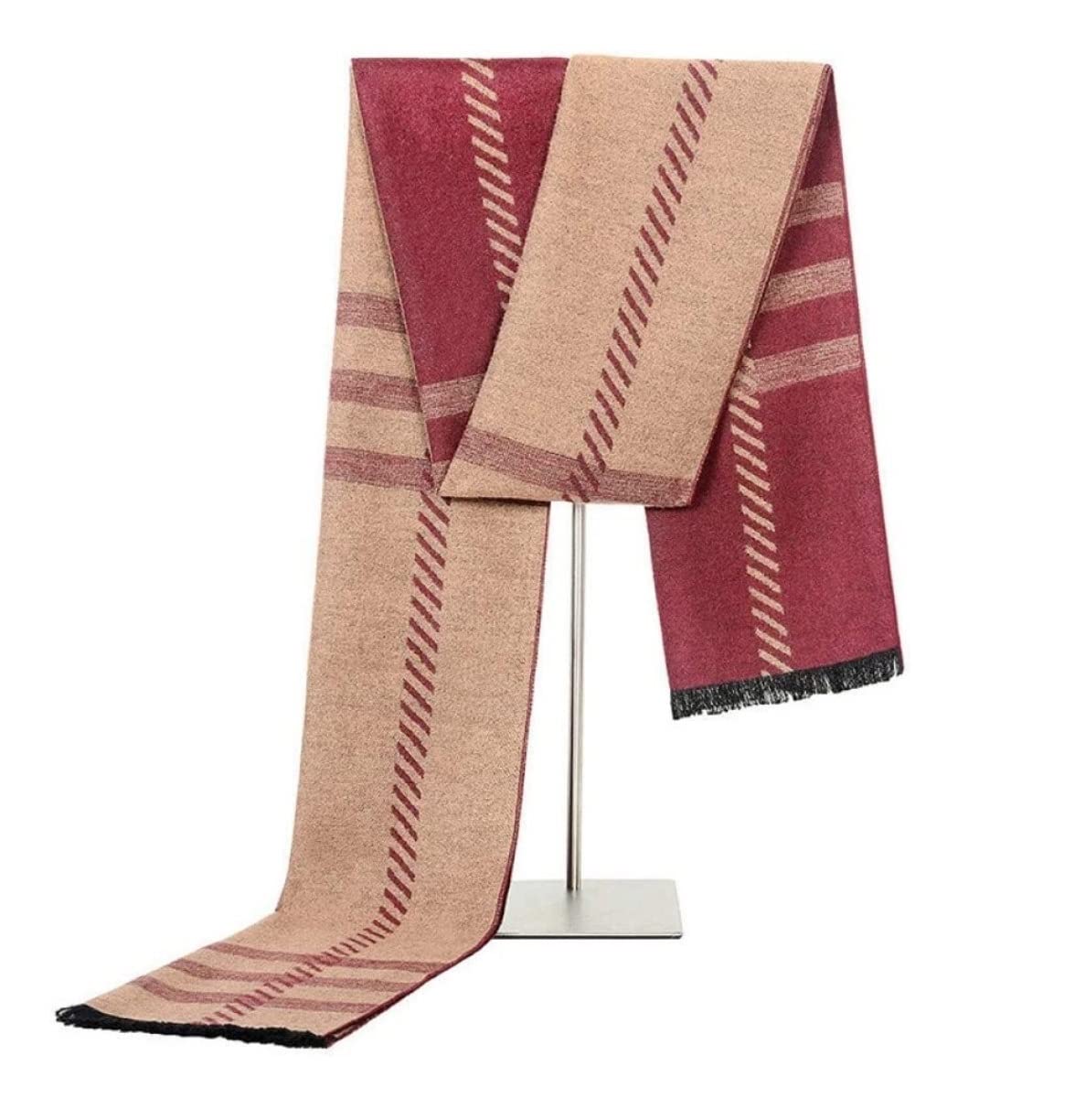 Bufanda Chal Bufanda De Invierno Diseño De Moda Bufandas Casuales Hombres Warm Neckercheif Suave y Cálida