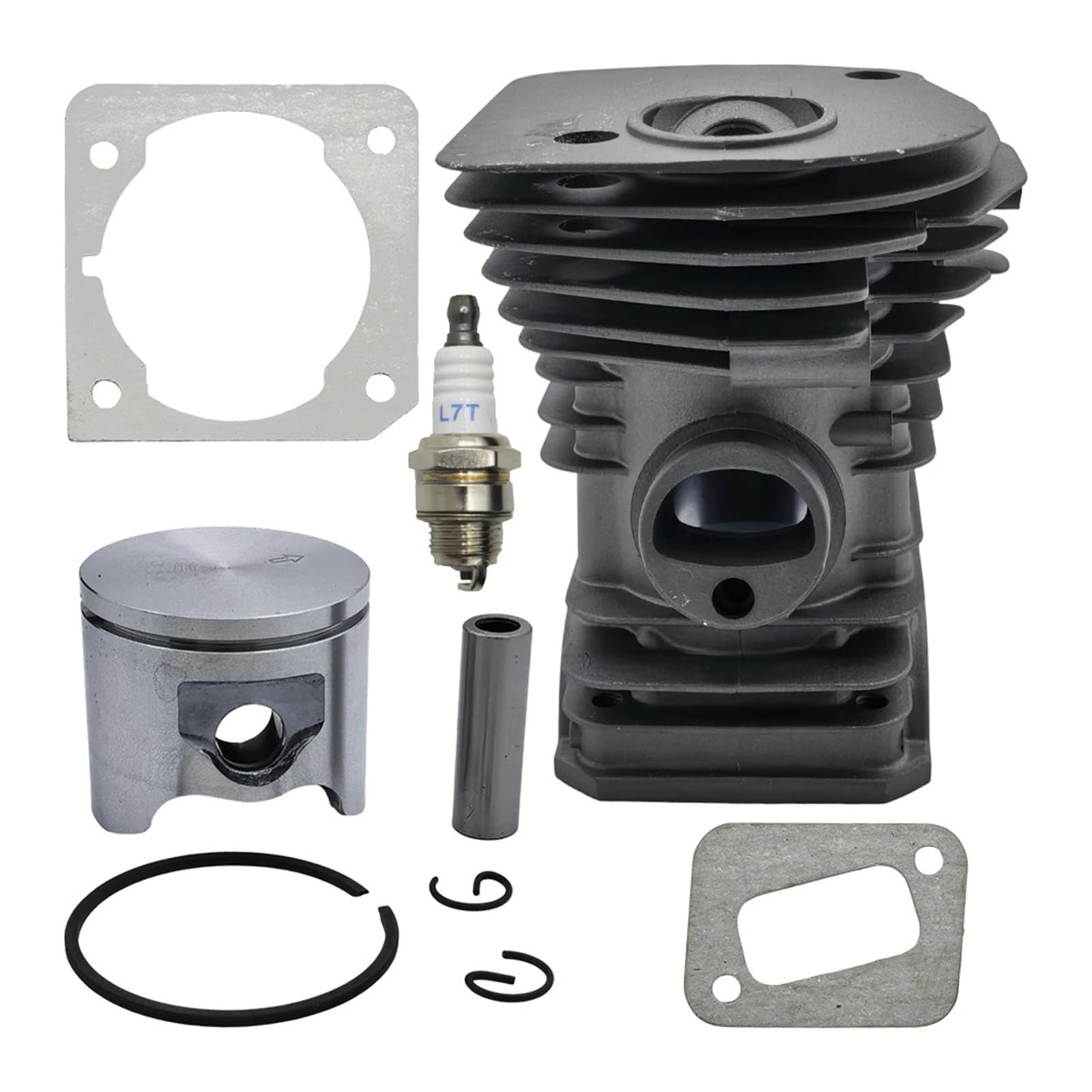 Kit de bougie d'allumage à piston et cylindre de 42 mm for tronçonneuse Husqvarna 340 345 E 350EPA for Jonsered CS 2141 2145 2150