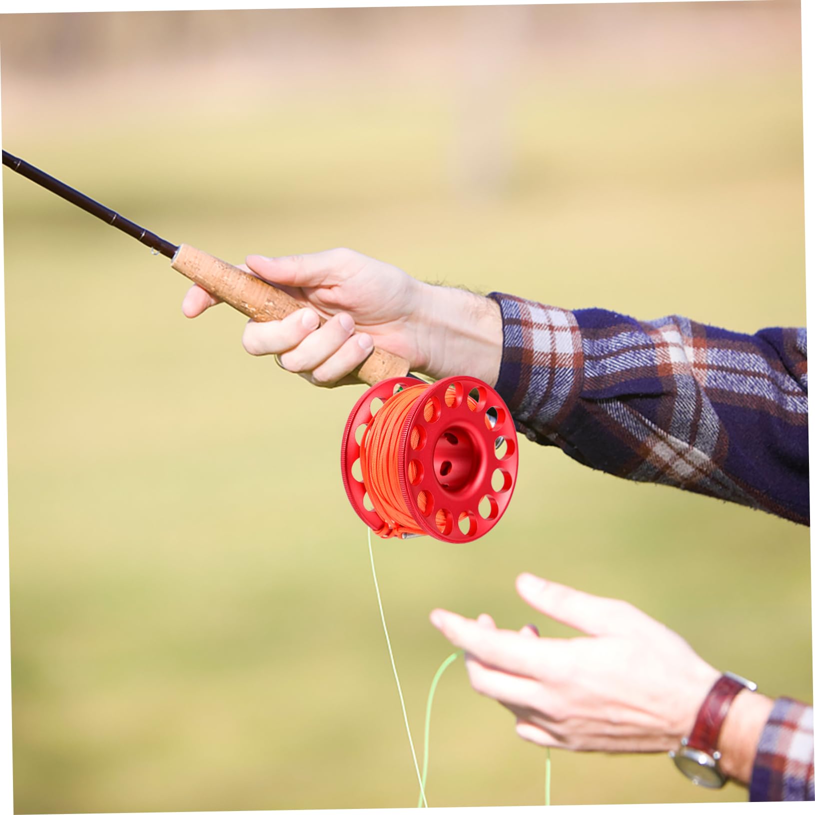 Abaodam Scuba Dive Accessories Anti-winder Diving Buoy Spool Reel Underwater Diving Spool