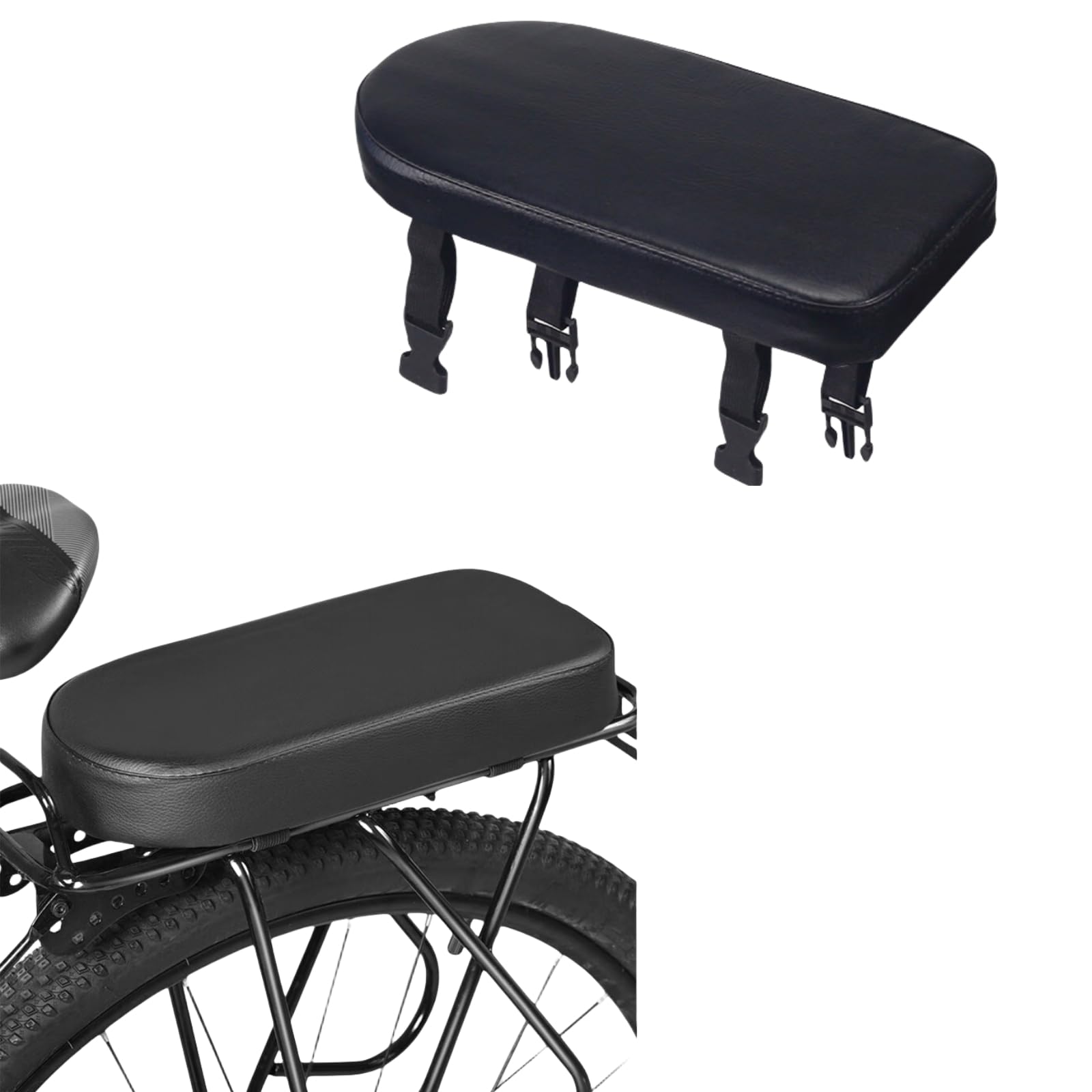 Housse De Coussin De Selle Vélo Schwinn - Gel Noir - Confort - Neuf