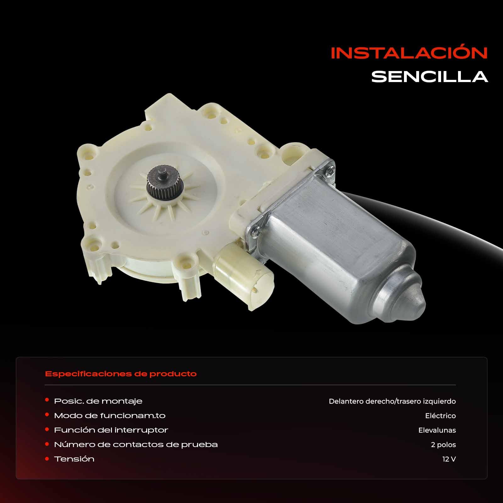 Motor elevalunas para Serie 5 E39 Serie 5 Touring E39 Z8 Roadster E52 M-i-n-i Cooper One S Works Works Sedan Kombi Cabriolet Hatchback 1995-2005 67628360512