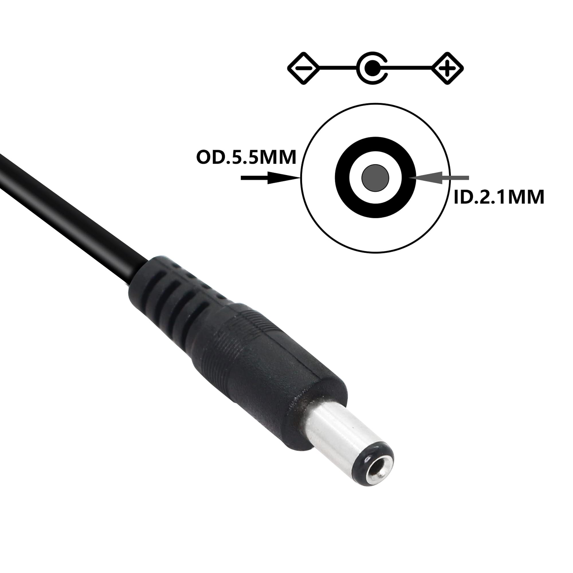 Goobay Câble USB-DC 5,5 X 2,5 Mm, 1,5 M, Noir  1.50 M, USB 2 Mm 15 M Noir 150 M Usb 20 Cable Usb 14253158