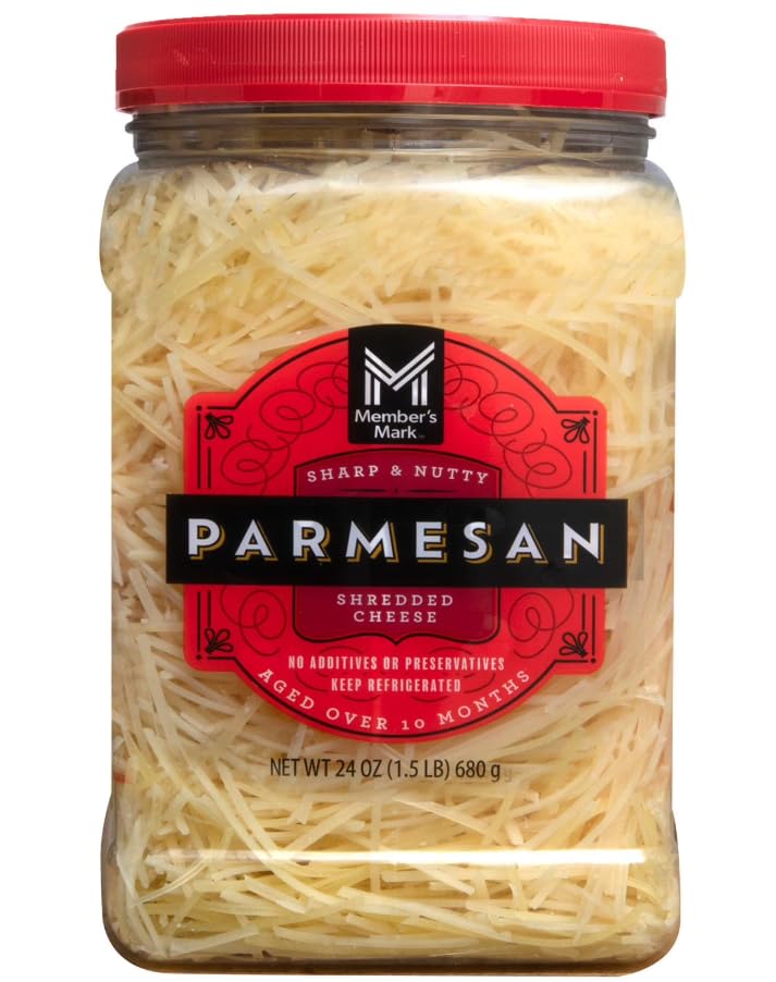 Shredded Parmesan Cheese, it's important to handle it with care to maintain its quality and freshness, 24 oz.