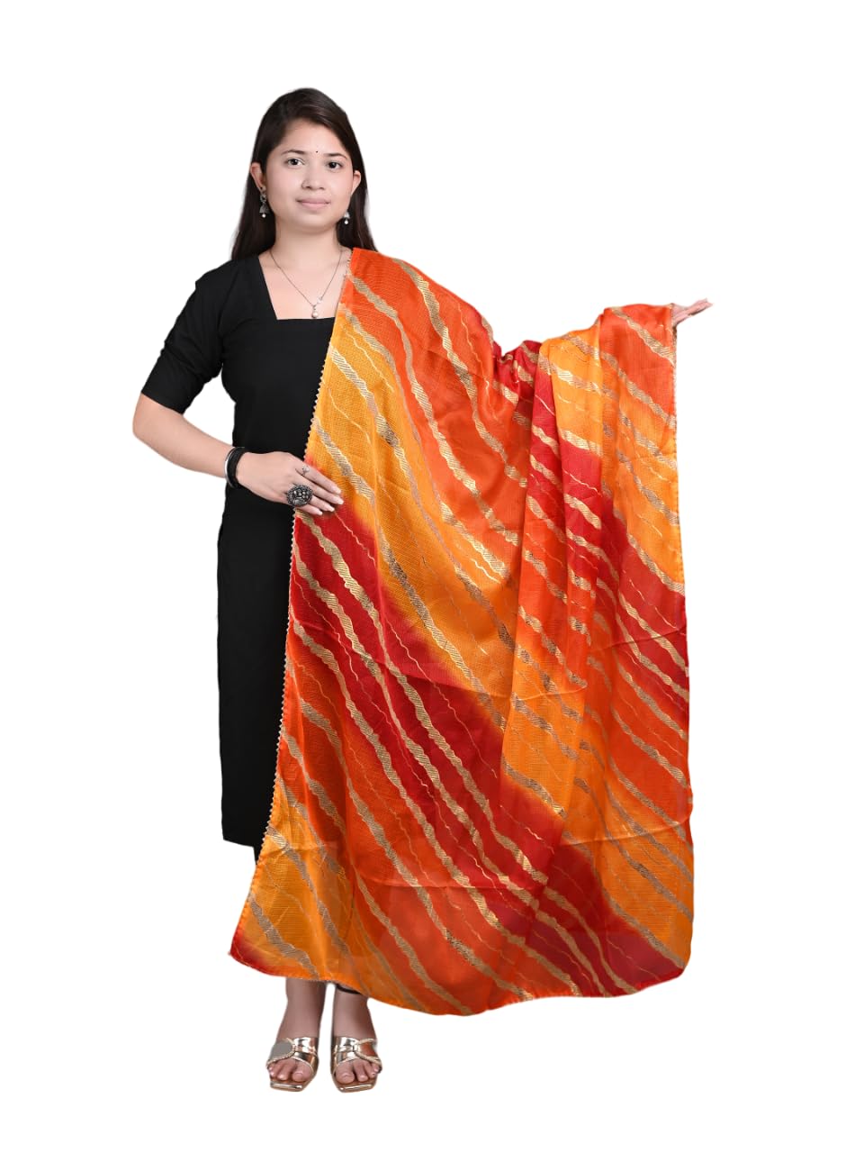 apratim Stylish KOTA DORIA Dupatta-SIZE-2.4 M-COLOUR-MULTICOLOUR-picture-51