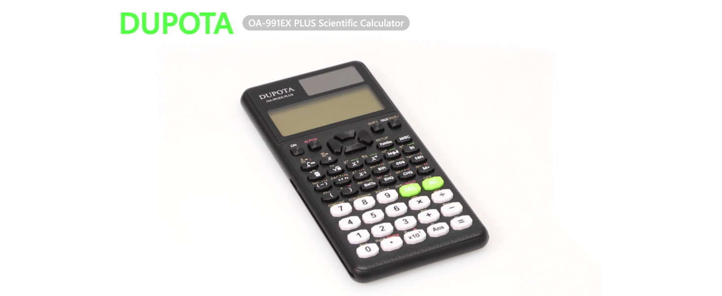 Amazon.com : DUPOTA OA-991EX Plus Scientific Calculator 552