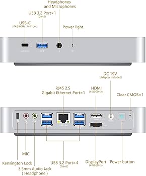 Amazon.co.jp: ミニPC (MINISFORUM-TH80) 第11世代 Intel Core i7