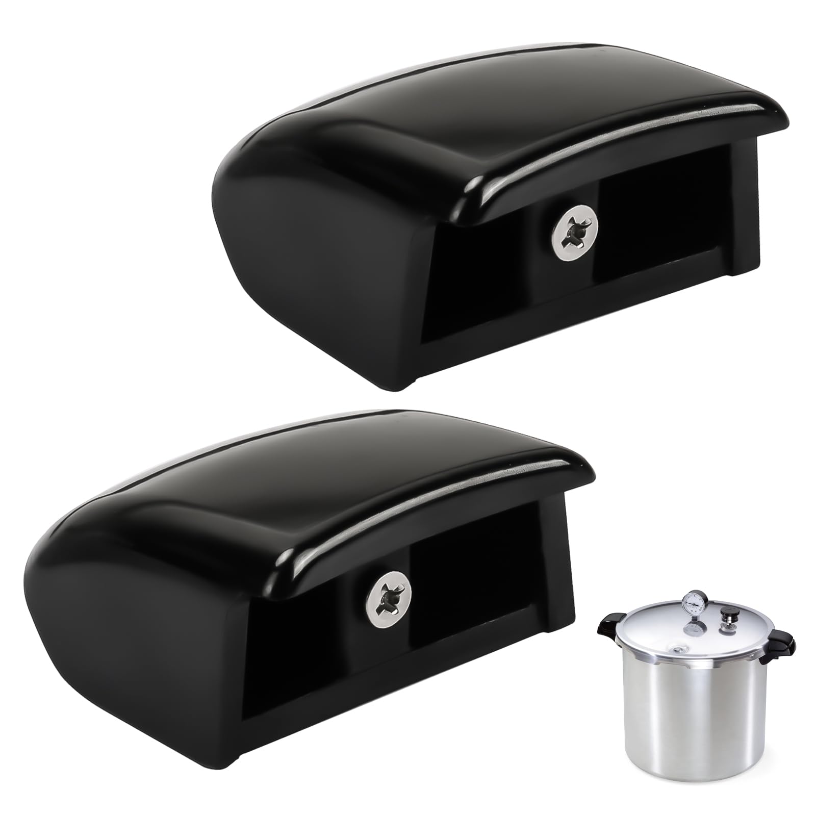 Pressure Cooker Lid Handle Replacement Part Fits for Presto 85803 Pressure Canner Cover Handles(Models 01/C13/01781/01370/01782/01372)