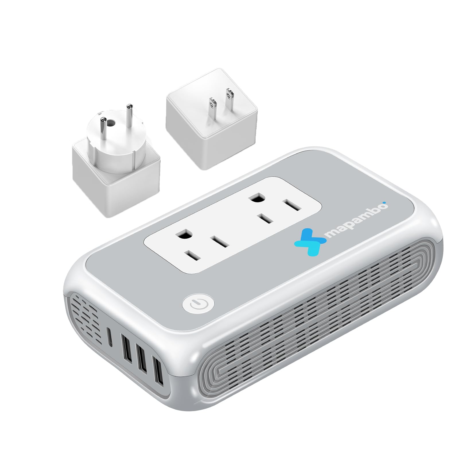 Mapambo 220V to 110V Converter, Voltage Converter US to Europe for Curling Irons and Hair Straighteners, Power Converter Adapter Combo (Type A/G)-picture-51