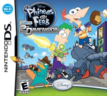 Video Game Phineas and Ferb: Across the 2nd Dimension - Nintendo DS Book