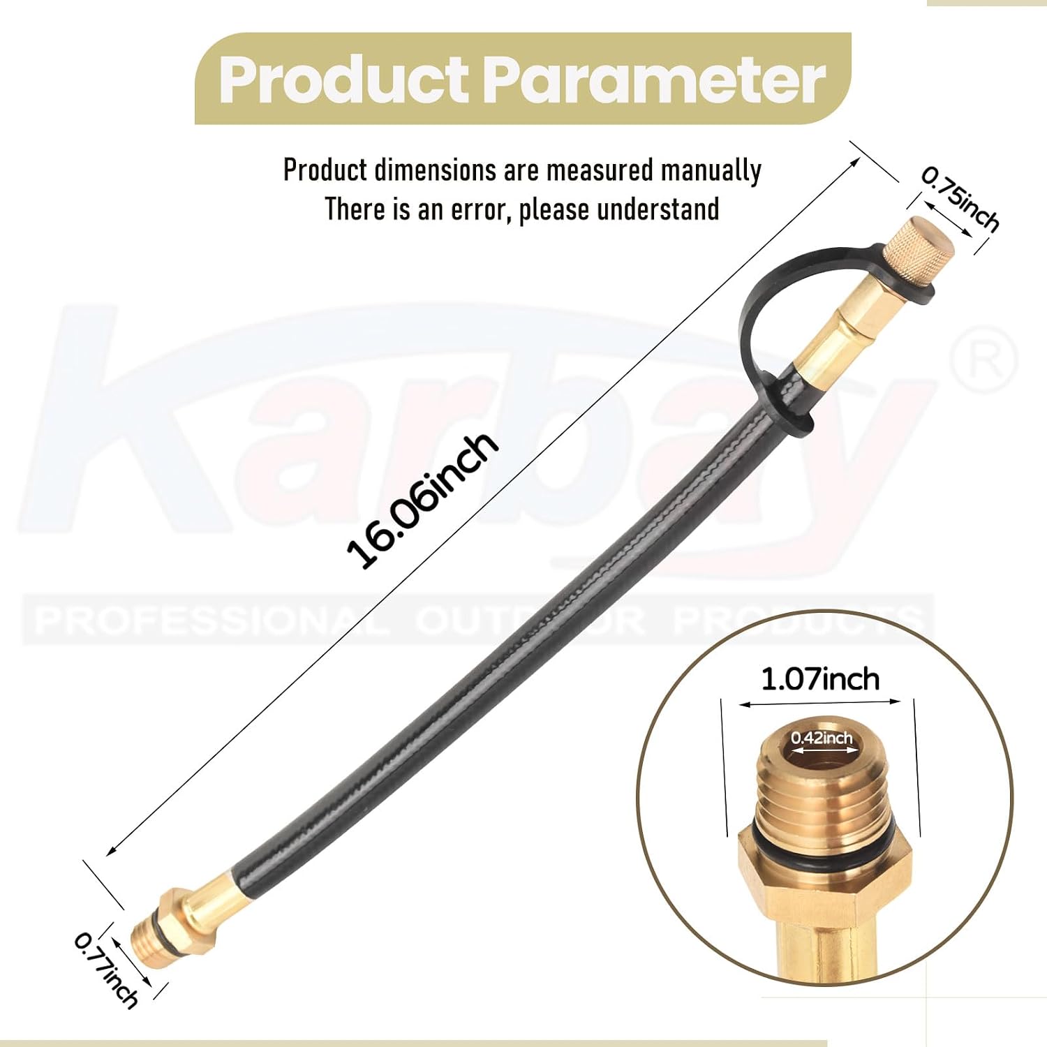 510440902 Oil Drain Hose Compatible with Kawasaki Kubota FH FR FS FT FX FR730V FX730V FJ180V FS730V Z412 Z122R Engine Models