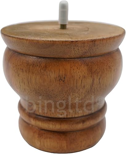 BingLTD P687-163 - Patas para sofá 4 unidades madera nogal