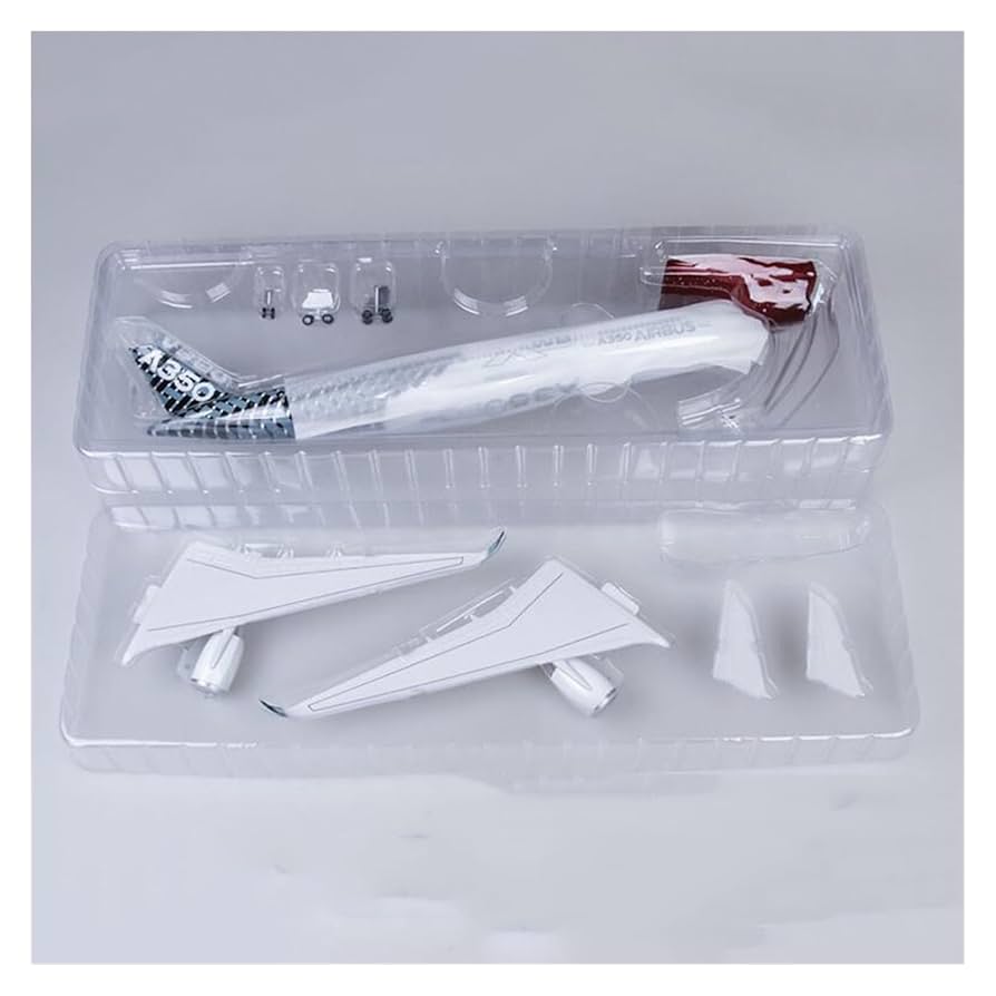 AIRBUS A350 XWB 1/150スケール -LED-Version-Plane-Model-