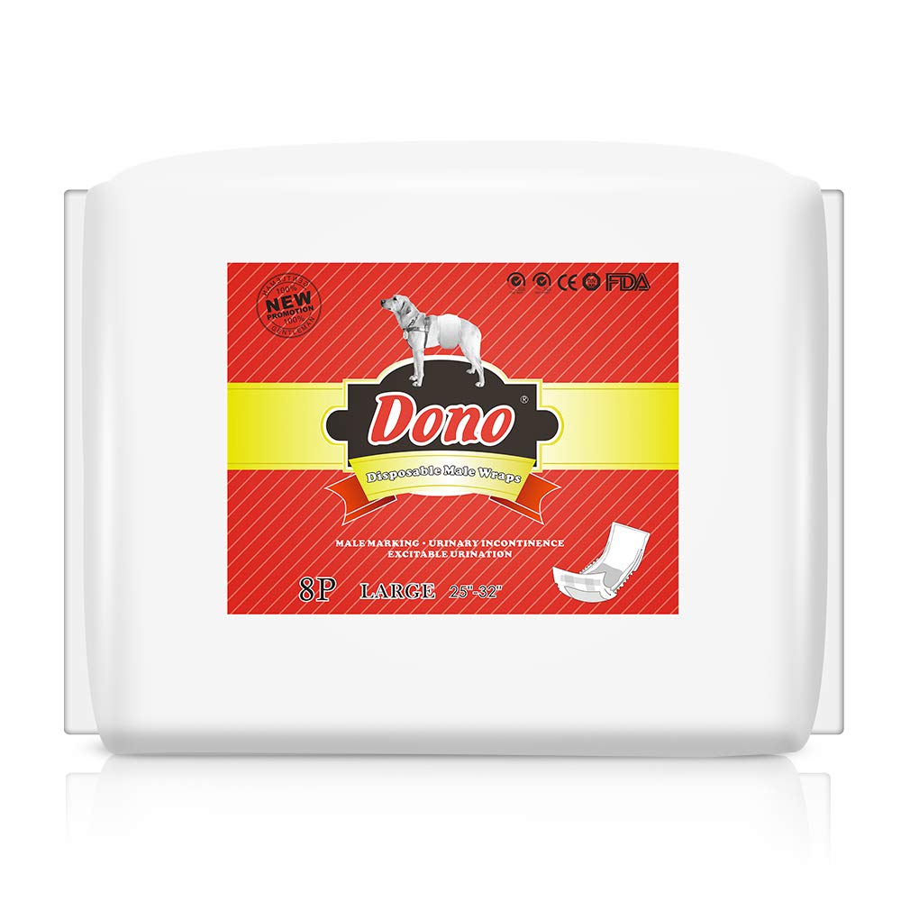 See full amazon price history chart for Disposable Male Wraps Dog Diapers - Dono Super Absorbent Diapers for Dogs and Cats (8p Large 25-32 63_80cm) Disposable Male Wraps Dog Diapers - Dono Super Absorbent Diapers for Dogs and Cats (8p Large 25-32 63_80cm) (B074NTQQP4) Amazon Price History, Amazon Price Tracker
