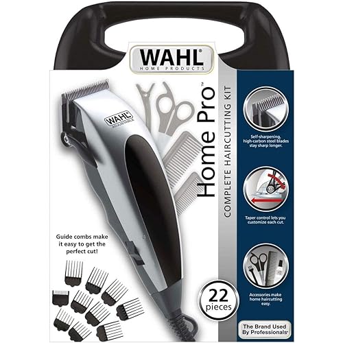 Wahl 9243-517N Kit de corte de cabello HomePro de 22 piezas con cinta de video