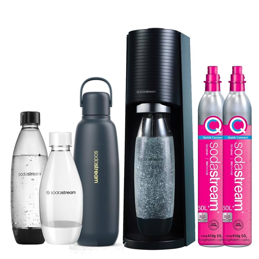 ［美品］SodaStream TERRA ブラック SodaStream Terra Water Maker Kit Black 1012811011 - Best Buy