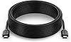 Cable HDMI 4K Fosmon (25 pies/7.5 m) alta velocidad 4K@60Hz 2160p 18Gbps HDMI 2.0 | Cable HDMI 2.0 de alta velocidad 4K@60Hz soporta 18Gbps 2160p ARC HDCP 2.2 3D 30AWG para TV UHD PC monitor PS5 PS4 Xbox TV 1
