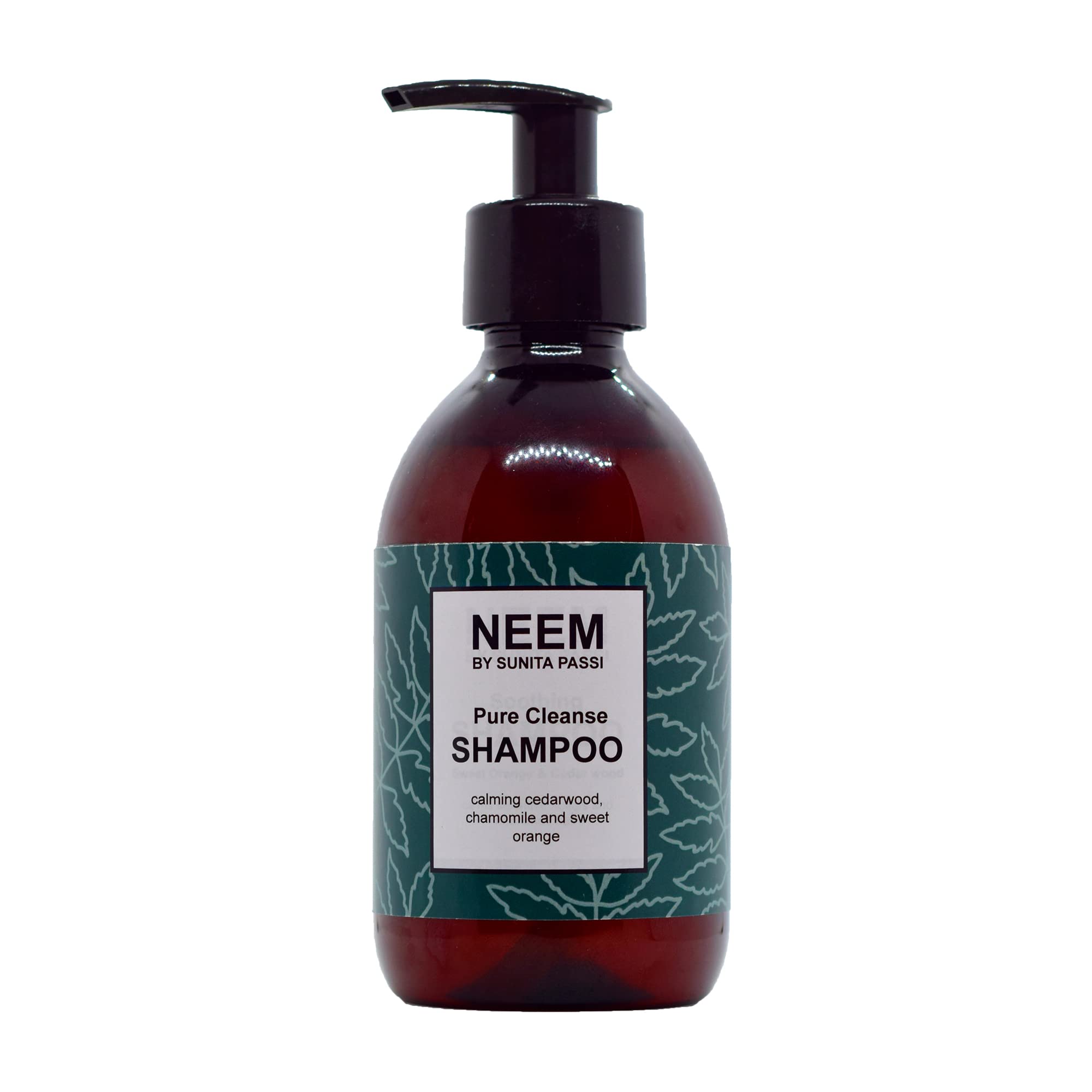 NEEM BY SUNITA PASSIAnti-Dandruff Natural Shampoo Relief Calming Hair Care Product Made in UK