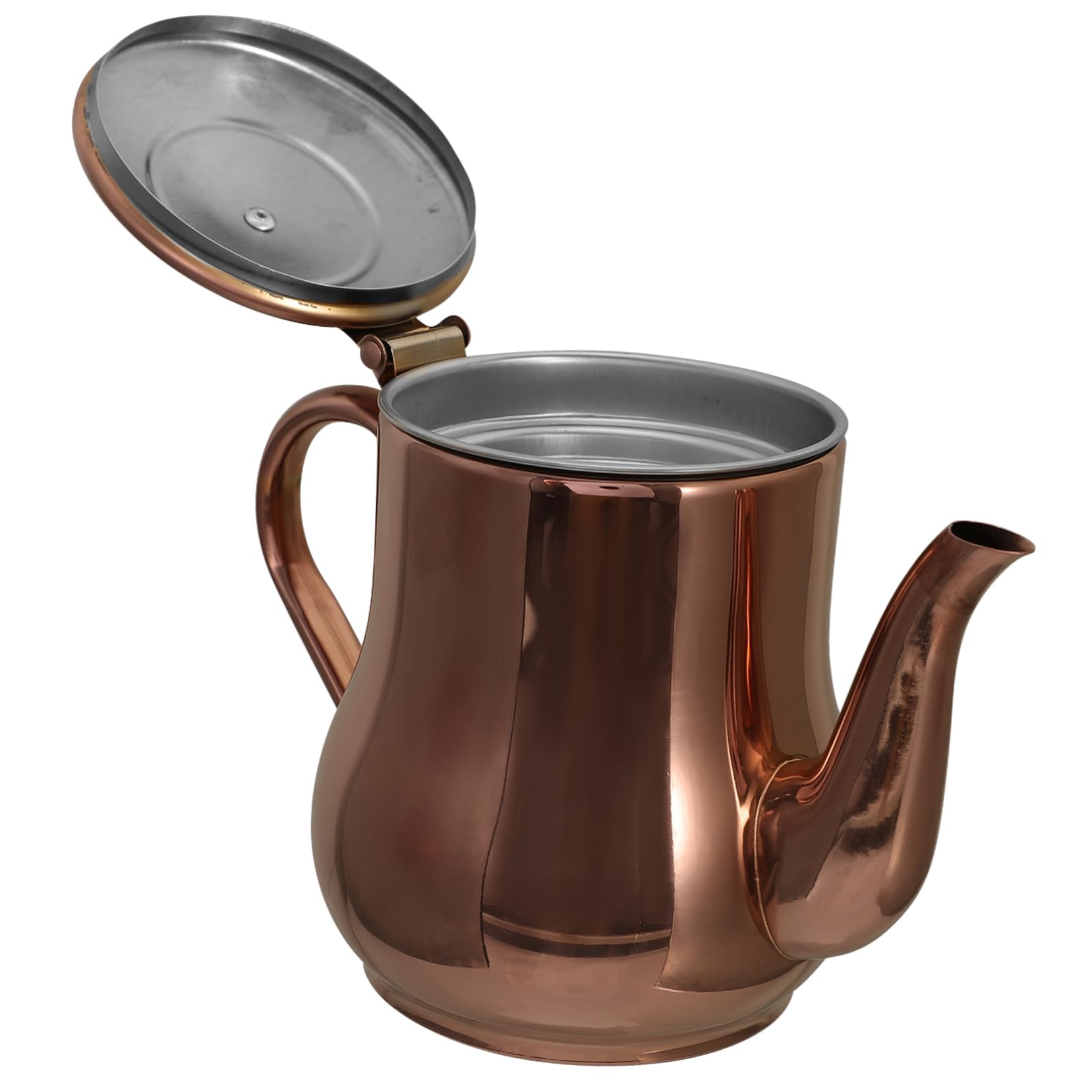 Didiseaon Recipiente Duradera de Aceite para Acero Inoxidable de 500ml Práctica Colador Integrado y Diseño Multiusos Adecuado para Cocina