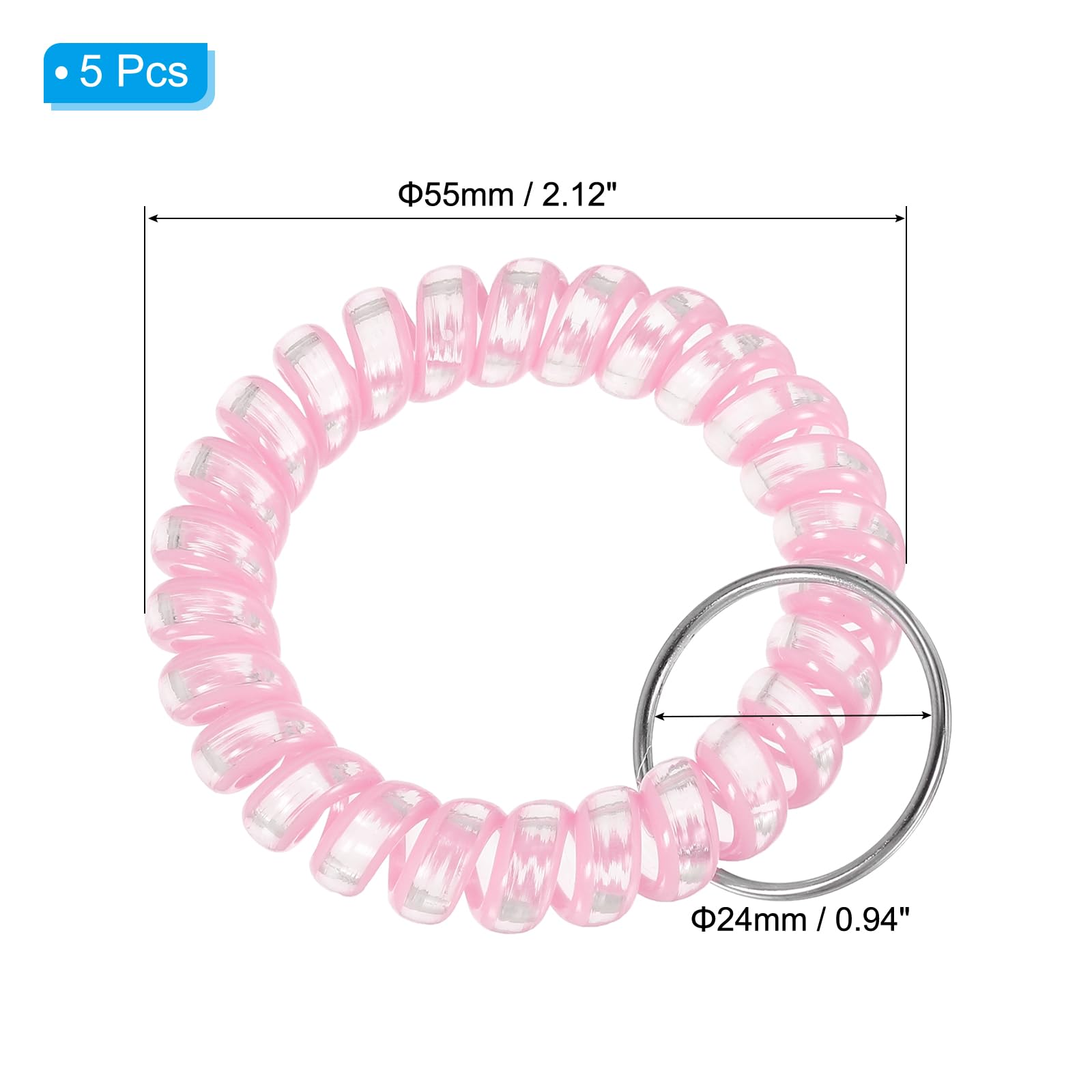 PATIKIL Stretchable Wristband Wristlet Keychain - Image 2