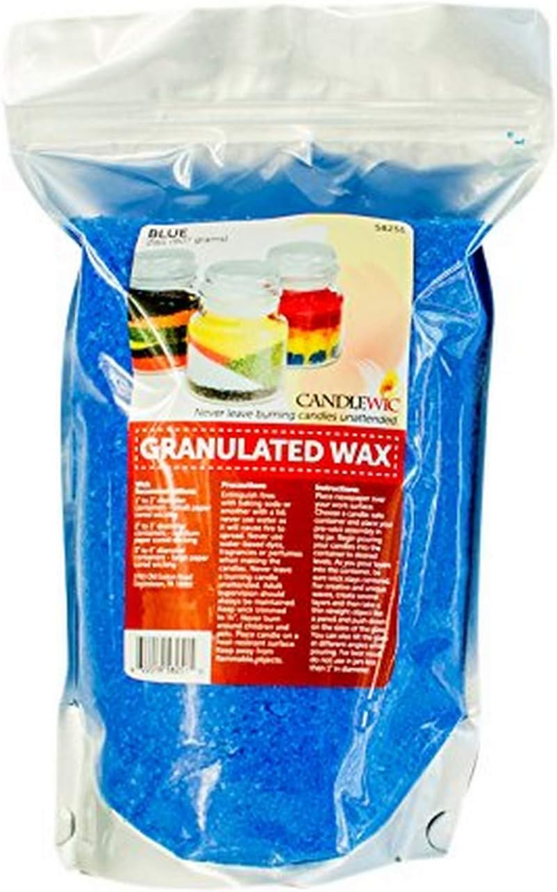 Candlewic Vibrant Granulated Wax Art for Custom Candle Crafts, 2 lb